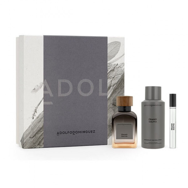 Ébano Salvia - Adolfo Dominguez Coffret Cadeau 130 ml