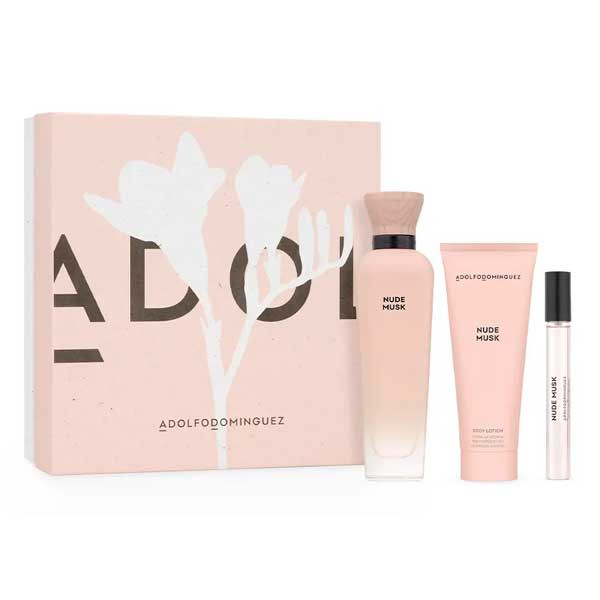 Nude Musk - Adolfo Dominguez Coffret Cadeau 130 ml