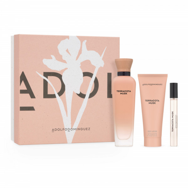 Terracota Musk - Adolfo Dominguez Coffret Cadeau 130 ml