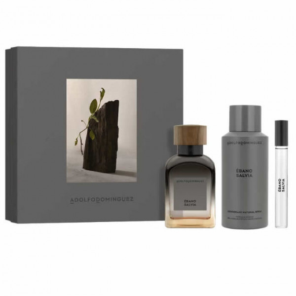 Ébano Salvia - Adolfo Dominguez Coffret Cadeau 130 ml
