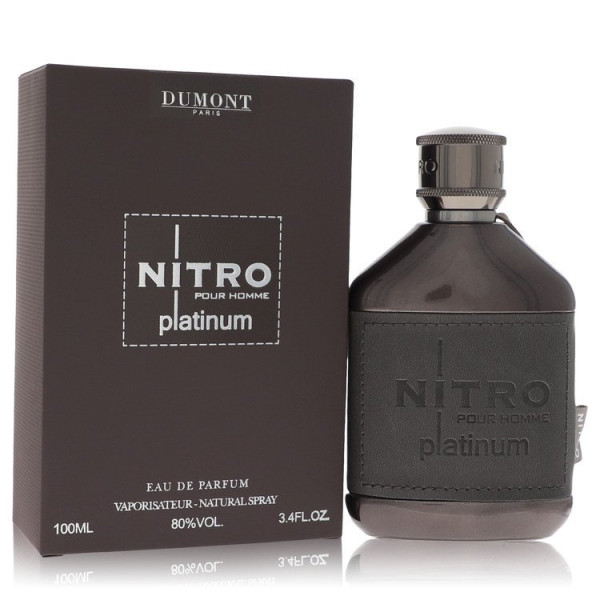 Nitro platinum pour homme - dumont eau de parfum spray 100 ml