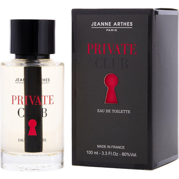 JEANNE ARTHES Eau de Parfum Homme Private Club Boisé Tonka et Vétiver Fabriqué en France à Grasse Cadeau homme 100 ml - vue 3