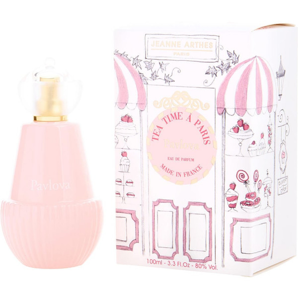 JEANNE ARTHES Eau de Parfum Femme French Way Of Life Tea Time à Paris Tartelette Citron Floral & Fruité Pomme & Freesia Fabriqué en France à Grasse Cadeau femme 100 ml - vue 6