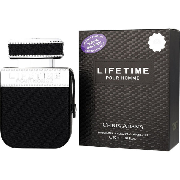 Lifetime pour homme - chris adams eau de parfum spray 80 ml