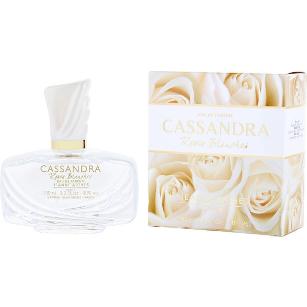 Jeanne Arthes Cassandra Roses Blanches Eau de Parfum pour femme 100 ml - vue 3