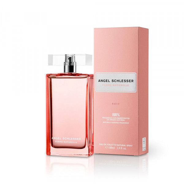Femme naturelle rose - angel schlesser eau de toilette spray 100 ml