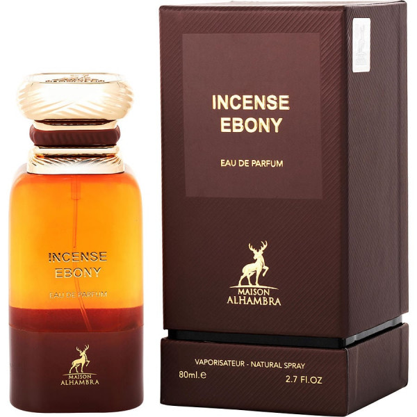 Maison Alhambra Incense Ebony Eau de Parfum mixte 80 ml - vue 3