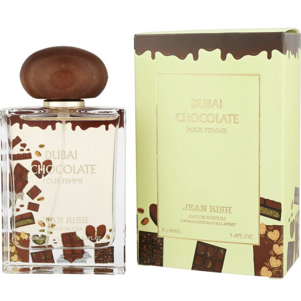 Dubai chocolate pour femme - jean rish eau de parfum spray 100 ml