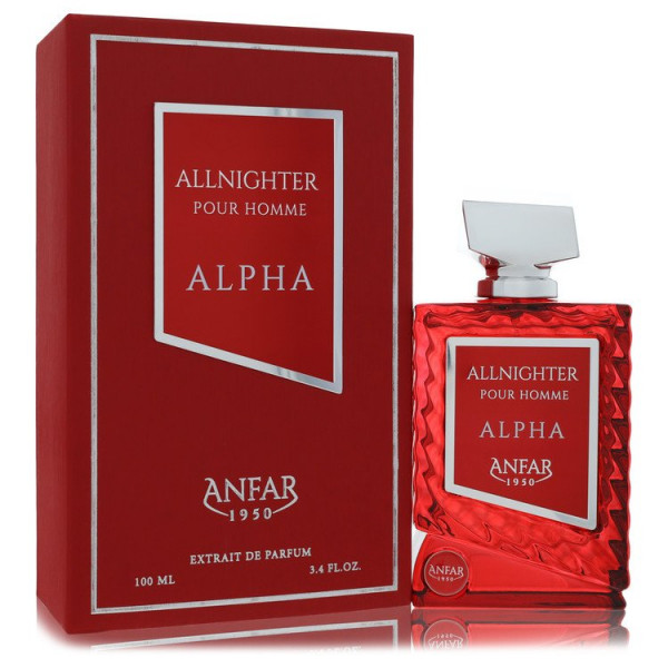Allnighter alpha pour homme - anfar extrait de parfum spray 100 ml