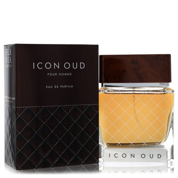 Icon oud pour homme - flavia eau de parfum spray 100 ml