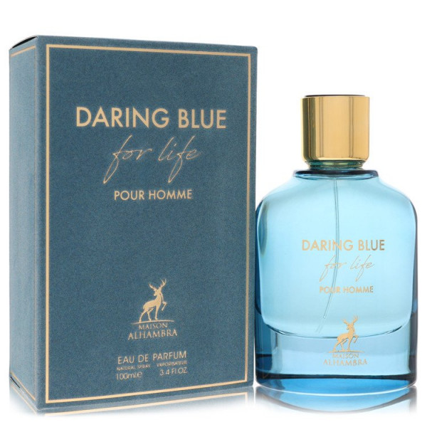 Daring blue for life pour homme - maison alhambra eau de parfum spray 100 ml