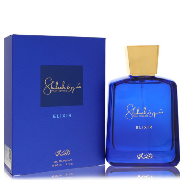Shuhrah elixir pour homme - rasasi eau de parfum spray 90 ml