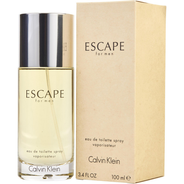 Escape pour homme - calvin klein eau de toilette spray 100 ml