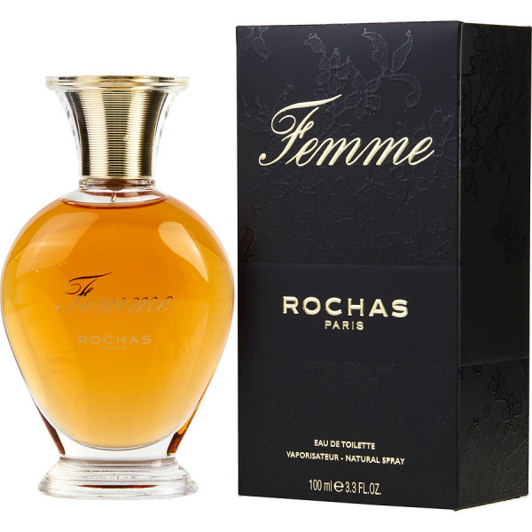 Femme rochas - rochas eau de toilette spray 100 ml